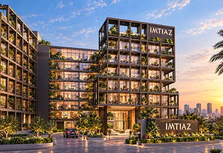 The Vault by Imtiaz building exterior in Majan